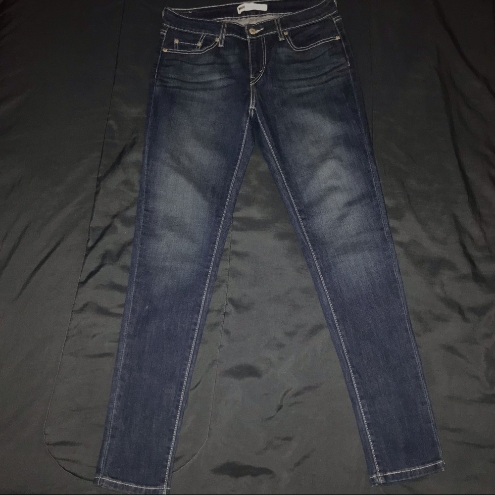 Levi’s 535 Jean Legging Dark Wash (Quiet Waters)
